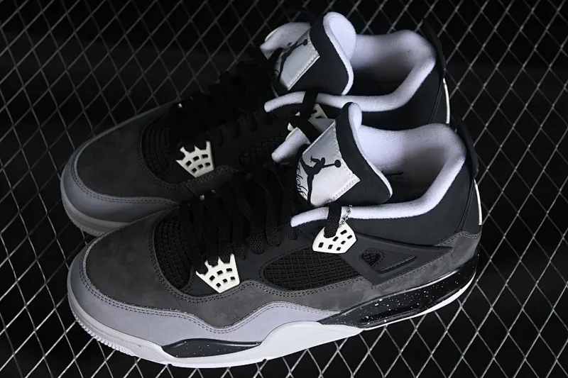 All categories Air Jordan Jordan series basketball shoes Air Jordan 4 GX foreign trade version Air Jordan 4 Georgetown Fear Pack AJ4 Joe 4 Fear Oreo 626969-030